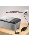 CLTACDC Kompresörlü Araç Buzdolapları İçin 220Volt/12Volt 6,0Ah Dönüştürücü Adaptör