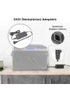 CLTACDC Kompresörlü Araç Buzdolapları İçin 220Volt/12Volt 6,0Ah Dönüştürücü Adaptör
