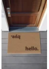 Coco Hello Bye Koko Paspas Dış Kapı Paspası Kıl Kapı Önü Paspası 40x60 3670, 40 x 60