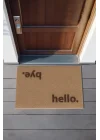 Coco Hello Bye Koko Paspas Dış Kapı Paspası Kıl Kapı Önü Paspası 40x60 3670, 40 x 60