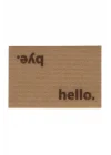 Coco Hello Bye Koko Paspas Dış Kapı Paspası Kıl Kapı Önü Paspası 40x60 3670, 40 x 60