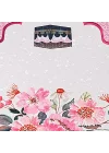 Çocuk Seccadesi Kabe Pembe 82×45 cm 110 gr - Tesbih Hediyeli