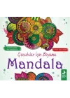 Çocuklar İçin Boyama - Mandala