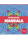 Çocuklar İçin Mandala - Mavi