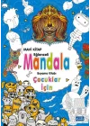 Çocuklar İçin Mandala Mavi