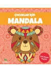 Çocuklar İçin Mandala - Turuncu