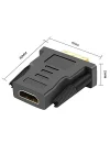 Codegen CDG-CNV37 Codegen DVI 24+1 Pin Erkek - HDMI Dişi Çevirici Adaptör CDG-CNV37