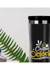 Coffee Tasarımlı Çelik Termos Bardak