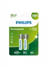 çok aşamalı Life NiMH pil AA Mignon 2600 mAh 2li Paket