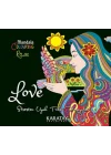 Coloring Relax Mandala - Love