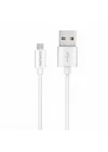 Concord C-321 2.1A 100cm Micro USB Data ve Şarj Kablosu - Beyaz