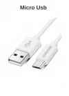 Concord C-321 2.1A 100cm Micro USB Data ve Şarj Kablosu - Beyaz