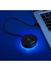 Connect Master 4 Port USB 3.0 USB Hub Siyah