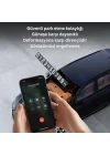 Coofbe Premıum Deri Alaşım Gizlenebilir Araç Park Telefon Numaratörü Geçici Park Telefon Numaratörü