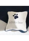 Cool Bear Yatak Örtüsü BEJ/LACİVERT