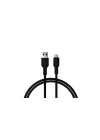 Coral Micro USB Hızlı Şarj Kablosu (Siyah + Siyah Uç) (150 CM)