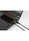 Coral Micro USB Hızlı Şarj Kablosu (Siyah + Siyah Uç) (150 CM)