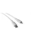 Coral Type C-Lightning 27Watt PD Hızlı Şarj Kablosu (Beyaz) (120 CM)