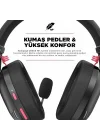Crack H11 Siyah Wireless 2.4G+ Bluetooth Mikrofonlu Oyuncu Kulaklığı