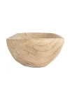 Creative beeinflußt da5397 Pure Deko Paulownia Holz Rechteck Schüssel