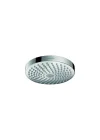 Croma Select S 17,78 cm Su Tasarruflu Düşük Akışlı Duş Başlığı Modern 2-Sprey Yağmur, QuickClean Krom Yoğun Yağmur, 04388000