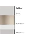 Croma Select S 17,78 cm Su Tasarruflu Düşük Akışlı Duş Başlığı Modern 2-Sprey Yağmur, QuickClean Krom Yoğun Yağmur, 04388000