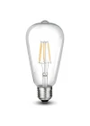 CT-4353 8W/6400K ST-64 UZUN FILAMENT LED AMPUL (BEYAZ) CATA