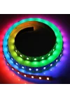 CT-4545 Şerit LED, 3 Çipli, 60 LED İç Mekan RGB