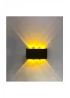 Ct-8011 12 Watt Haiti Siyah Kasa Aplik Amber