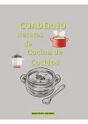 CUADERNO Recetas de Cocina de Cocidos (Spanish Edition)