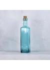 Cuadrada Yağ Şişesi 400 Ml Mavi