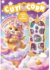 Cuticorn - Puffy Parlak Çıkartmalı Boyama Kitabı