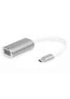 DA-70837 Usb Type-C 1080P Vga Adaptörü Alüminyum Gövde, 20 Cm Kablo Uzunluğu Yonga Seti: Vl100 + It6513