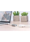 DA-70837 Usb Type-C 1080P Vga Adaptörü Alüminyum Gövde, 20 Cm Kablo Uzunluğu Yonga Seti: Vl100 + It6513