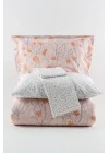 Daisy Çift Kişilik Nevresim Takımı, Pembe