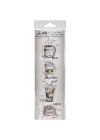 Damga _ vidalı Fresh Brewed ER şerit mini, gri