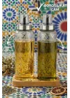 Damla Standlı Yağlık - Sirkelik Seti 500 ml