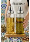 Damla Standlı Yağlık - Sirkelik Seti 500 ml