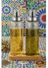 Damla Standlı Yağlık - Sirkelik Seti 500 ml