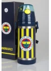 Dekomus Cep Defteri Hediyeli Lisanslı Sarı Lacivert Çelik Matara 500 mL