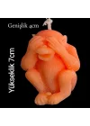 dekoratif 3 maymum vanilya kokulu mum