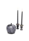 Dekoratif Black Apple Heykel (16 cm)