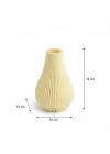 Dekoratif Oda Kokuluğu, Oluklu Tasarım, 10x10x14 cm | PLA 3D Baskı
