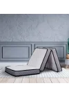 Deluxe Kuştüyü Sünger Katlanır Yatak 90x190 Cm.