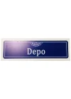 Depo Yazılı Kapı Yönlendirme Tabelası Depo Yazılı Kapı İsimliğiEPO)