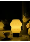 Designobee Madame - Modern Masa ve Gece Lambası – Ambiyans Lambası, Dekoratif LED Abajur, E14 Duy