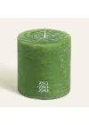 Deurne Lime Parafın Mum 9x9x9 Cm