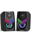 DHE-6000 2.0 RGB Gaming Multimedya Speaker Hoparlör, Siyah