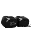 DHS-2111 2.0 Mini Taşınabilir Multimedya Speaker Hoparlör, Siyah