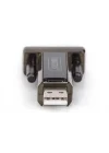 Dıgıtus Usb Seri Adaptör - Rs232 Dönüştürücü - Usb 2.0 Tip A - Dsub 9M - Ftdı Ft232Rl Çip Seti - 80 Cm Kablo Dahil